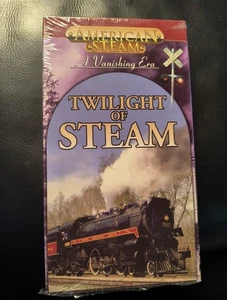 American Steam Railroad Zug VHS Kassette TWILIGHT OF STEAM aus den 60er & 70er Jahren - Bild 1 von 4