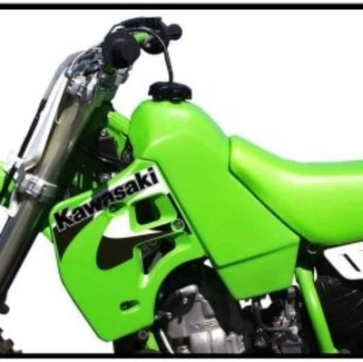 Tanque de gasolina Clarke Mfg para Kawasaki KX250 1988-89 KX500 1988-2004 estoque verde 11411 - Imagem 1 de 2