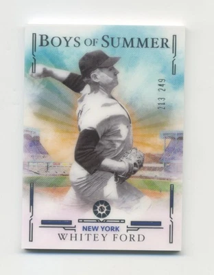 Béisbol Panini Boys of Summer 2025 Ford blanco 213/249. Foto 1 de 2
