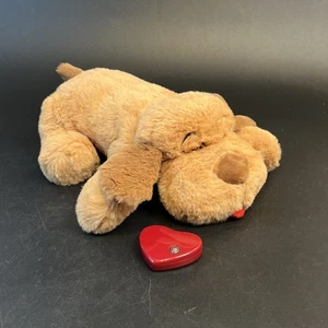 Original Snuggle Puppy Heartbeat Stuffed Toy for Dogs Calms Fears Anxiety Tested - Picture 1 of 7