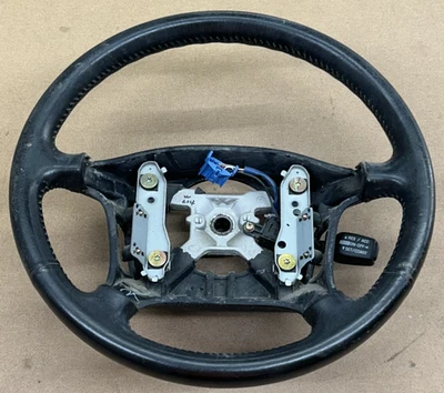 Toyota MR2 SW20 1991-1993 OEM VOLANTE NEGRO CONTROL DE CRUCERO Stock Cuero Foto 1 de 4