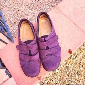 Hotter Leap verstellbar lila Wildleder Gr. 9 Schuhe - Bild 1 von 16