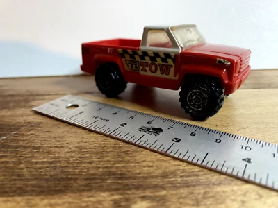 Vintage* Tonka Tow 1978 small 4" Red & White Pickup Tow die-cast Toy- RARE - Image 1 of 4