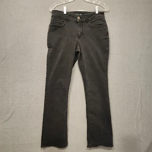 Lee Riders Womens Stretch Mid Rise Boot Cut Black Jeans Size 8M - Picture 1 of 8
