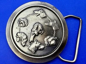 Dog Breeds Chain Limited Edition Vintage 1997 The Great American Belt Buckle Co - Picture 1 of 18