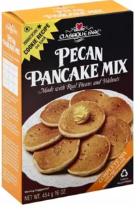 Classique Fare Pecan Pancake Mix - Hace Galletas - Paquetes de 2 - 8 oz (Paquete de 3) - Imagen 1 de 5
