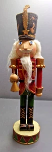 JINGLE BELL LANE CHRISTMAS FIGURE-DISTRESSED BAND MEMBER TRUMPET PLAYER - Picture 1 of 6
