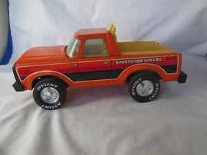 Rare Vintage 1979 Nylint Pressed Steel Orange Sports Car Special Pickup Truck - Picture 1 of 9