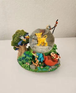 Sammlerstück: Seltene Schneekugel König der Löwen und Freunde mit Musik gebraucht 8 x 7 x 7 - Bild 1 von 12