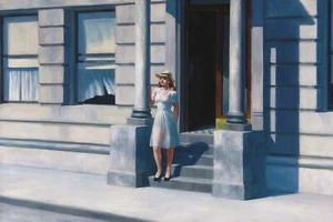 Summertime Painting by Edward Hopper Reproduction - Picture 1 of 3