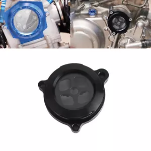 ATV Aluminum Black Engine Oil Filter Clear Cover For Yamaha Raptor 700 700R 06up - Picture 1 of 7