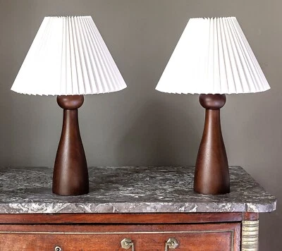 Set of 2 16" Wooden Table Lamps Bright Bazaar by Will Taylor - Image 1 of 3