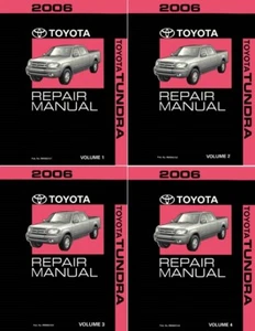 2006 Toyota Tundra Shop Service Repair Manual Complete Set - Picture 1 of 1