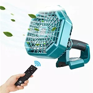 Camping Fan for Makita 18V LXT Li-ion Battery Portable Cordless Fan with Remote - Picture 1 of 5