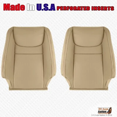 2001 to 2003 For Toyota Highlander DRIVER & PASSENGER Tops Leather Cover Tan - Image 1 of 4
