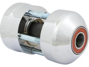 RevTech Single Rotor Front Wheel Hub Chrome Non-ABS Single Flange: 93-96 FLSTN - Picture 1 of 2