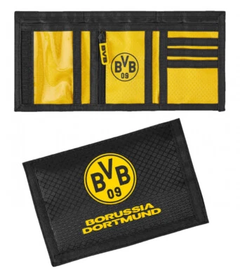Borussia Dortmund Geldbörse - Netz - schwarzgelb Porte­mon­naie Geldbeutel BVB 0 - Bild 1 von 4