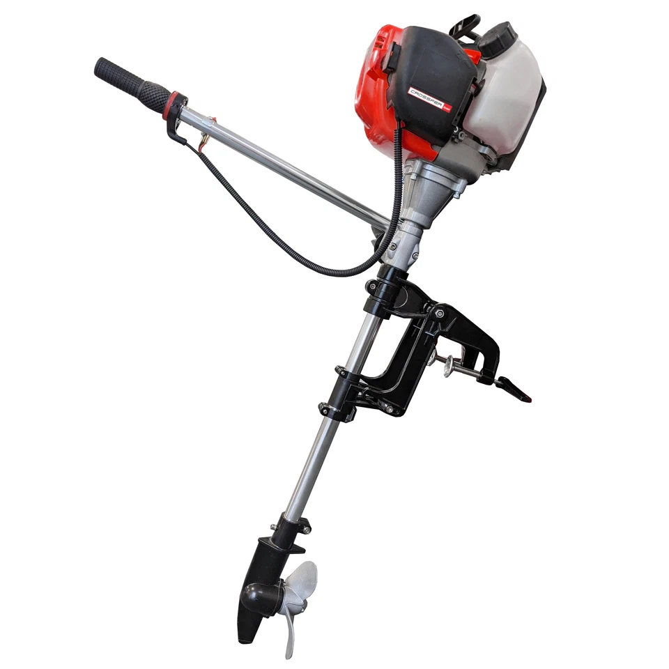 Bootsmotor 1.2PS Außenborder Außenbordmotor 1 Zylinder 4 Takt Luftkühlung leicht - Bild 1 von 4