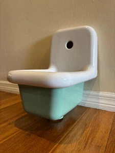 New Vintage Sink Blue Retro style Sanitary wareTrue Colors serieMini size 26cm - Picture 1 of 7