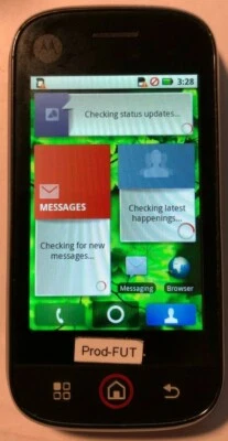 Motorola Cliq Black MB200 (T-Mobile) MINT Used Fast Ship Test Unit Production 1 - Image 1 of 3