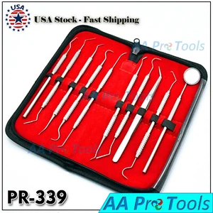 Dental Tooth Cleaning Kit Dentist Scraper Pick Tool Calculus Plaque Floss (PICK) - Picture 1 of 8