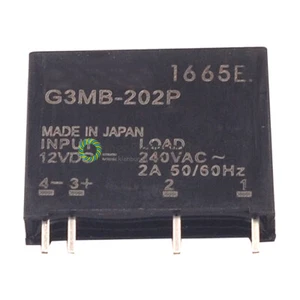 G3MB-202P 5V/12V/24V DC-AC PCB SSR Out 240V AC 2A Solid State Relay Module NEW - Bild 1 von 4