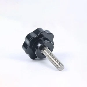 M4 M5 M6 M8 M10 M12 Pflaume Griffschraube 304 Knauf Rändelschraube Handgriff Knopfschrauben - Bild 1 von 9