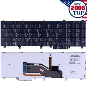 Nuevo teclado retroiluminado EE. UU. para Dell Latitude E5520 E5530 E6520 E6530 E6540 0564JN - Imagen 1 de 8