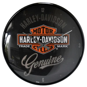 Orologio da parete Harley-Davidson logo officina e garage orologio pubblicità *010 - Foto 1 di 4