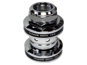 TANGE MX-125 BMX Chrome Threaded Headset Black - Picture 1 of 3