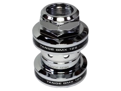 TANGE MX-125 BMX Chrome Threaded Headset Black - Image 1 of 3
