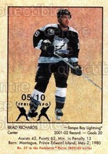 2002-03 Parkhurst Retro Spring Expo #57 Brad Richards