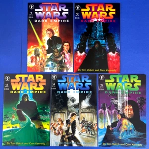 Star Wars Dark Empire #1-5 Lot of 5 Comic Books Dark Horse High Grade - Picture 1 of 7
