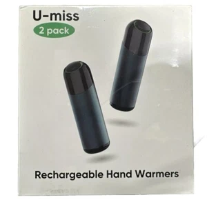 (green)2-Pack Rechargeable Hand Warmers 𝟯𝟔𝟎° Electric Heater 4000mAh Each - Picture 1 of 12