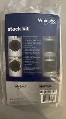 KIT PILA LAVADORA/SECADORA CARGA FRONTAL NUEVO GENUINO WHIRLPOOL/MAYTAG W10869845 Foto 1 de 4