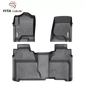 Alfombrillas YITAMOTOR para Silverado 2500 3500 HD 2015-2019 doble cabina todas las estaciones - Imagen 1 de 9