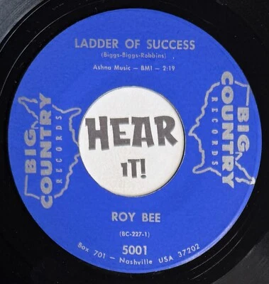 Obscure Country Honky Tonk 45 ROY BEE Ladder of Success BIG COUNTRY hear NM!! - Image 1 of 4