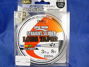 Monofilament Duel Long Taper 220 mt diam 0.286 - 0.468 surf casting, beach ledgering - Picture 1 of 1