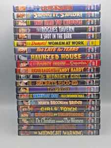 20 DVD Lot Vintage Classic Films Alpha B-Movie Mixed Hollywood Cult Obscure Rare - Picture 1 of 7