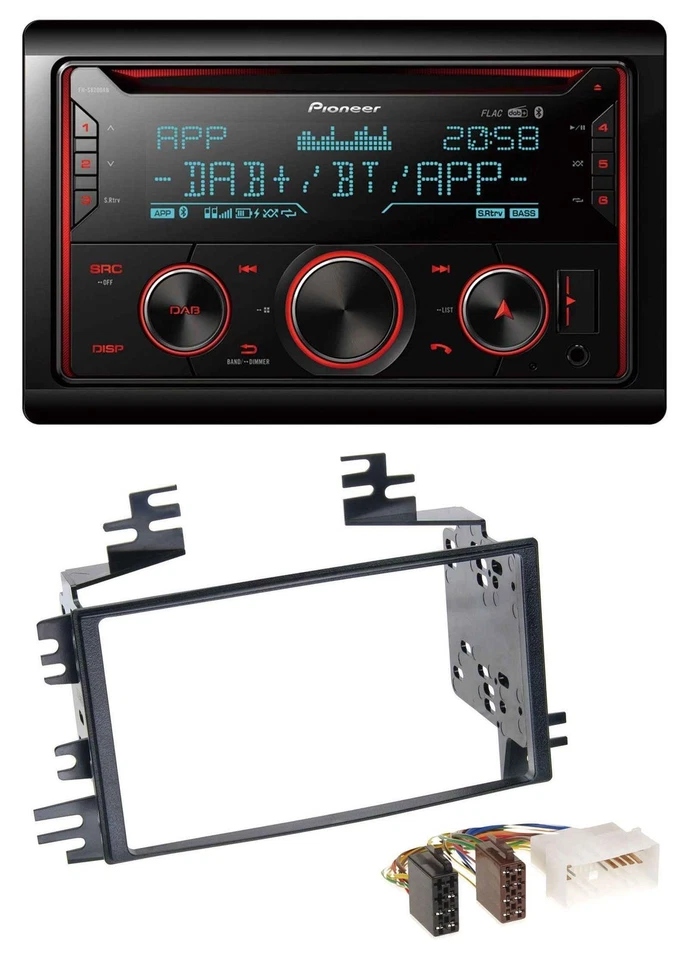 Pioneer 2DIN DAB MP3 Bluetooth USB CD Autoradio für Kia Rio Rio5 Sportage Hyunda - Bild 1 von 4