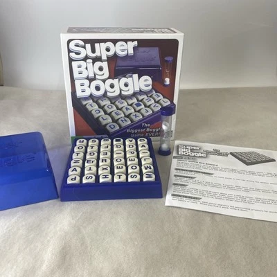 Super Big Boggle with 6x6 Grid and 36 Letter Cubes by Games USA  the Biggest - Image 1 of 4