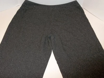 Womens Size 14 Rafaella Textured Black/Gray Dress Pants - Image 1 of 4