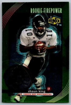 1999 UD Ionix Shaun King Rookie Tampa Bay Buccaneers #70 - Image 1 of 2