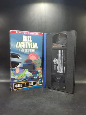 Buzz Lightyear of Star Command Episode Sampler Planet of the Lost VHS Rare Pixar - Image 1 of 4