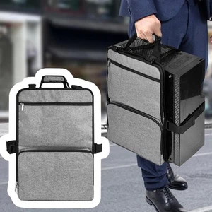 Étui d'ordinateur de bureau support ceinture sangle de transport pour le transport d'hommes - Photo 1/5