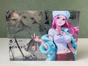 One Piece Anime Sammlerstück Acryl Brett zwei Seiten Karte Bonney 1x6x8 cm - Bild 1 von 7