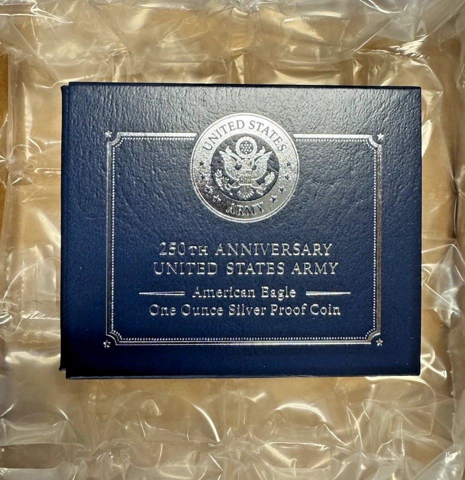 ¡Moneda de prueba de plata de una onza American Eagle 250 aniversario de la Marina de los Estados Unidos! Foto 1 de 1