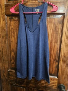 Lilly Pulitzer Luxletic Size Small Athletic Tank Top Shirt Navy Blue - Picture 1 of 3
