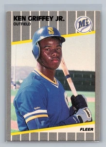 Fleer #548 1989 Ken Griffey Jr. - Imagen 1 de 2