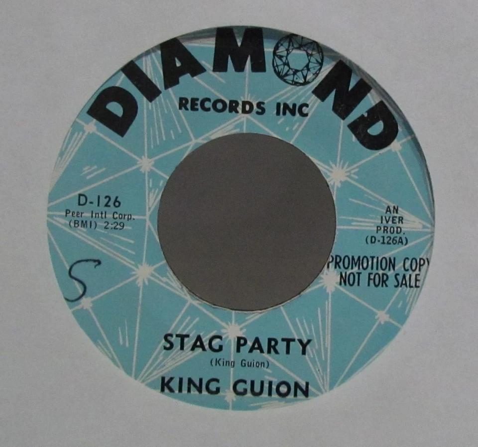 King Guion-Stag Party (Diamond) promo, like David Rose's The Stripper - Image 1 of 1